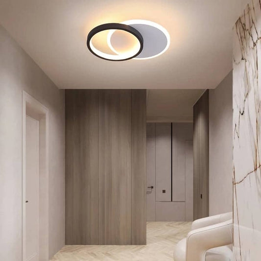 Aplica Led Rfan, Model 275/1, 3 Tipuri De Lumina, 44w, Alb/negru