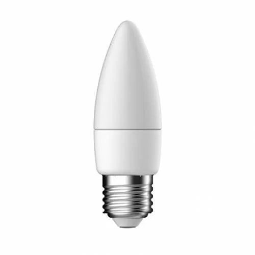Bec LED Tip Lumânare, E27, 7W, 820LM, Lumina Caldă – Iluminare Plăcută și Economisitoare pentru Spații Rezidențiale