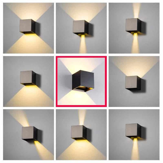 Aplica LED Premium de Fațadă Orientabilă 6W – Design Elegant și Eficient pentru Iluminat Exterior