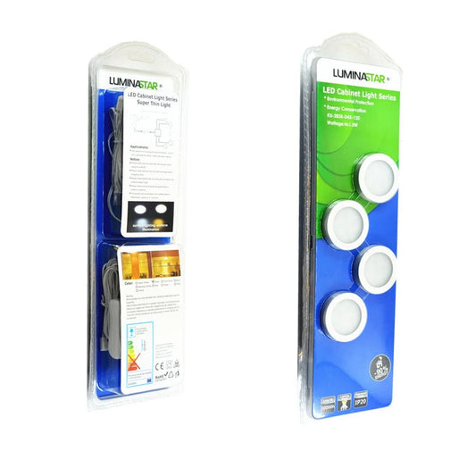 Spot LED 2835-D45-12D, 4x1,5W, Set Complet Incastrabil – Soluție Compactă și Puternică pentru Iluminat Interior