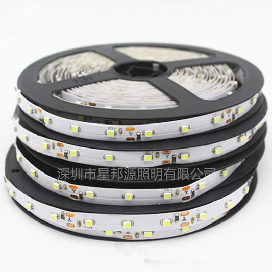 Banda LED 3528 pentru Interior, 60 LED-uri/m, 5W – Iluminat eficient și plăcut, Culoare: Alb Cald, Alb Rece, Alb Neutru