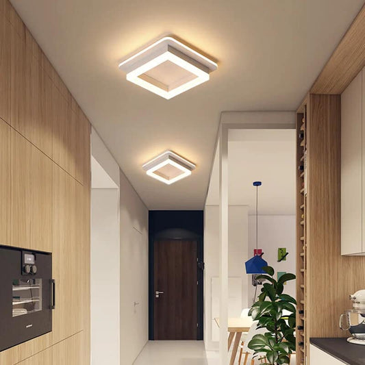 Lustră LED Hexagonală Premium DM6081F – Design Modern și Funcționalitate în Dormitoare și Săli de Conferință