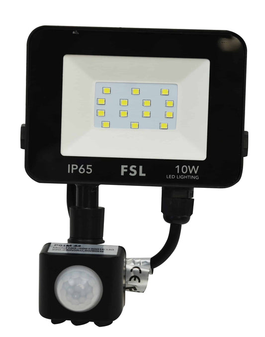 Proiector LED cu Senzor de Mișcare 10W, Lumină Rece și IP65 – O Alegere Premium pentru Iluminat Automat și Eficient în Spații Exterioare