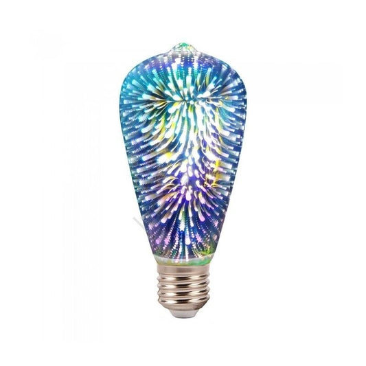 Bec LED Decorativ 3D FSL 4W – Perfect pentru Livinguri, Birouri și Spații Contemporane