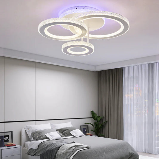 Plafonieră LED cu iluminare reglabilă, design modern și funcționalitate variabilă – DM600-1+1+1 – Ideală pentru orice încăpere ce necesită iluminare personalizată.