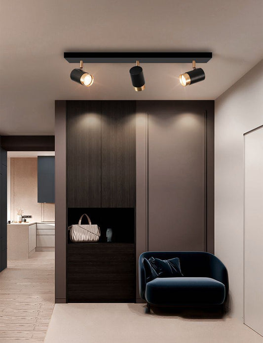 Aplica De Perete Cu Spoturi Ajustabile De Lux DM3007-3 Negru – Iluminat Elegant Și Design Modern, Ideală Pentru Interioare Rafinate