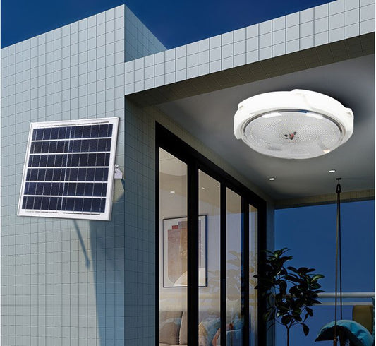 Aplica LED Solară Modernă 100W, Iluminare Durabilă și Sustenabilă pentru Iluminat Exterior