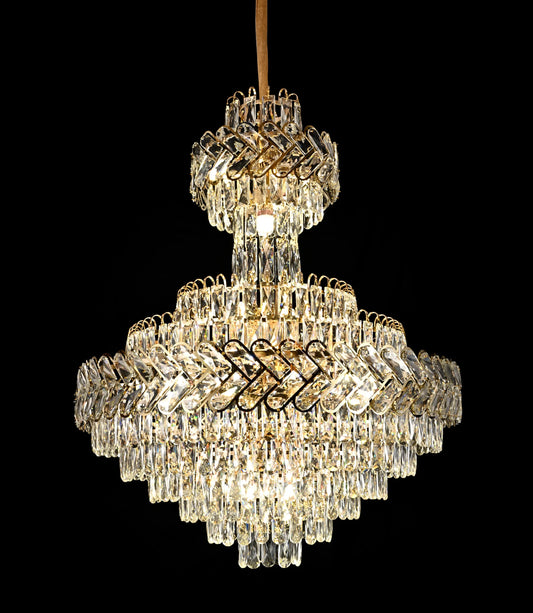 Candelabru DM Living Auriu, Model DM824/600x860 – Design Elegant și Luxos, Iluminare Rafinată pentru Oricare Cameră