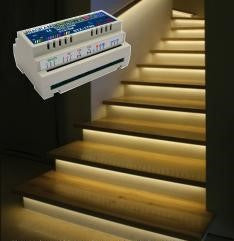 Controler Iluminat Inteligent RGB pentru Trepte – Reglare Ușoară a Culorilor pentru Iluminat Ambientale