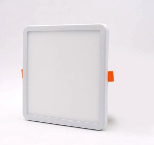Spot LED, forma pătrată, lumina tece, 8W, Alb