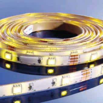 Banda LED 3528 Exterior, 60 LED-uri/m, 5W – Iluminat uniform și eficient, Culoare: Alb Cald, Alb Rece, Alb Neutru