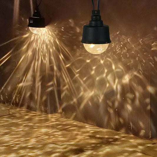 Ghirlandă Luminoasă Impermeabilă, 8.8m, 10 Becurile RGB – Iluminare Vibrantă pentru Decoruri Exterioare și Evenimente