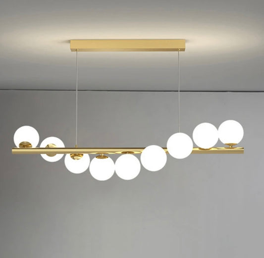 Lustra Luxury Gold, DM8246,9 Globuri