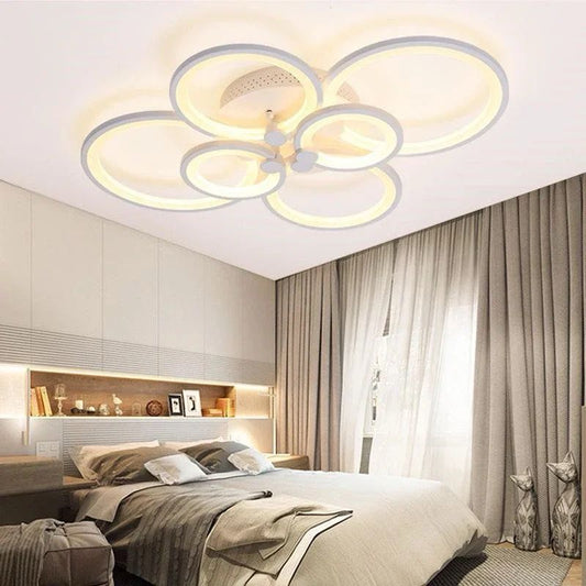 Lampă LED Modernă pentru Iluminat Interior DM 6628 / 6-WH – Design Minimalist Alb pentru Living, Dormitor și Hol