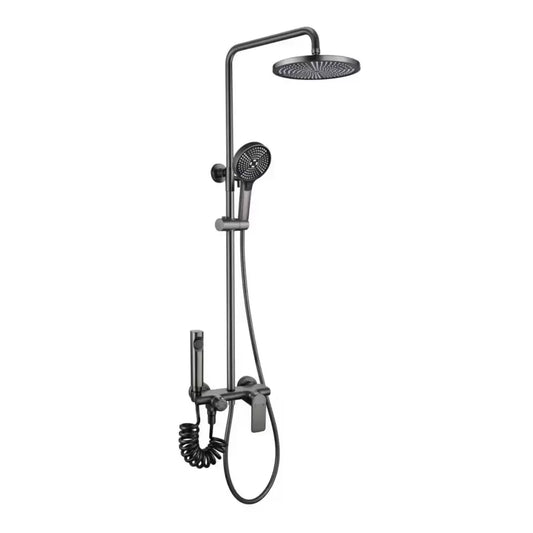 Coloană Duș din Inox, Gri Închis Model OD3902 – Design Modern și Durabilitate pentru Baia Ta