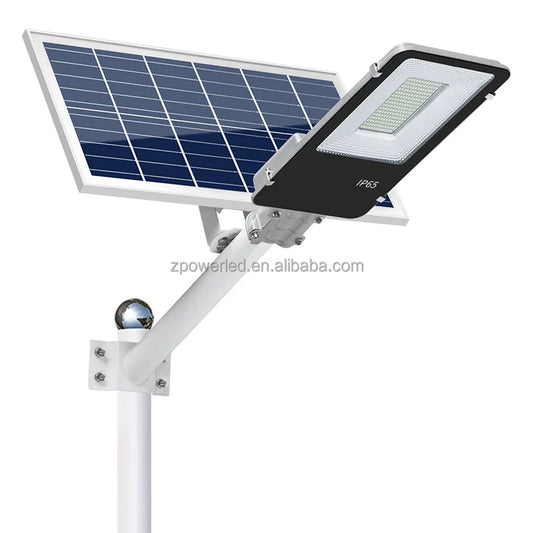 Lampa Solară Premium 200W cu Telecomandă și Suport Metalic – Iluminare Eficientă și Rezistentă pentru Grădini și Curți