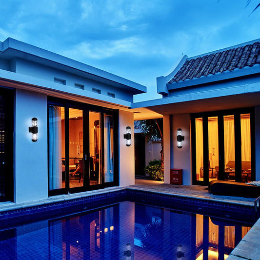 Aplica Exterior RFAN, 40cm, 202064, Negru – Iluminat Eficient și Durabil pentru Terase și Grădini