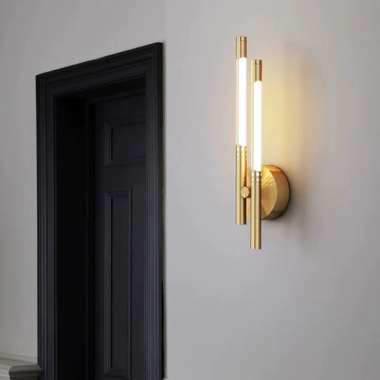 Aplica LED DMLiving, design elegant și eficient energetic – DM9086/2 – Ideală pentru iluminarea discretă și rafinată a încăperilor moderne.