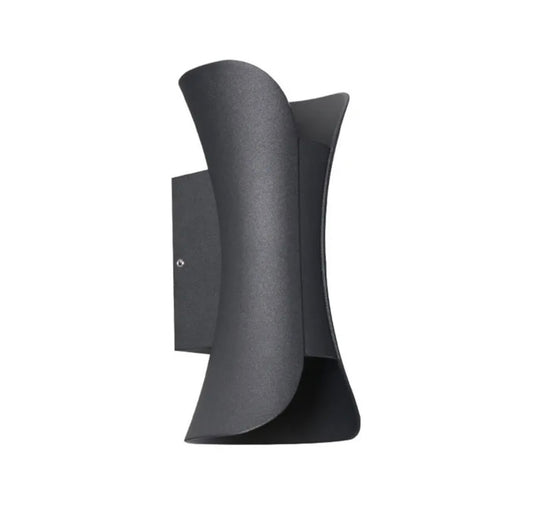 Aplica LED Premium DM901, Negru – Iluminat Exterior Modern și Durabil pentru Grădini și Terase