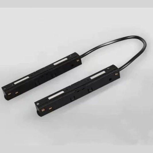 Conector Colț Flexibil Negru – Design Elegant Pentru Sisteme De Iluminat Magnetic, Potrivit Pentru Spații Moderne