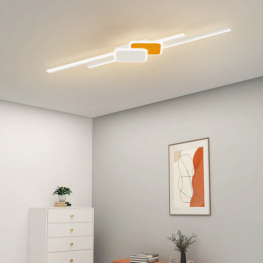 Aplică LED artistică cu design liniar, DM110/650, Alb