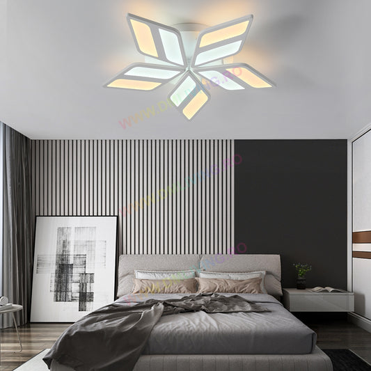 Lustră LED, design modern cu iluminare eficientă,  6630/5-WH