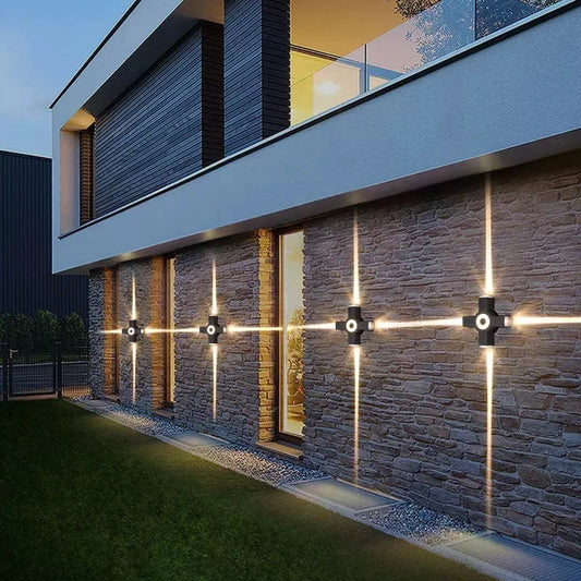 Aplică de exterior, iluminare eficientă si elegantă, DM558, Negru