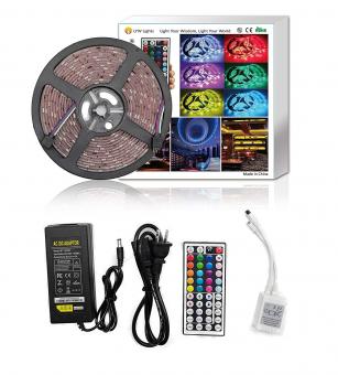 Kit banda LED RGB, exterior 5m