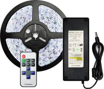 Kit banda LED 5050, exterior 5m