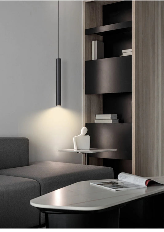 Pendul LED Negru Pentru Șină Magnetică, 5W – Lumină Neutră, Perfect Pentru Iluminat Contemporan