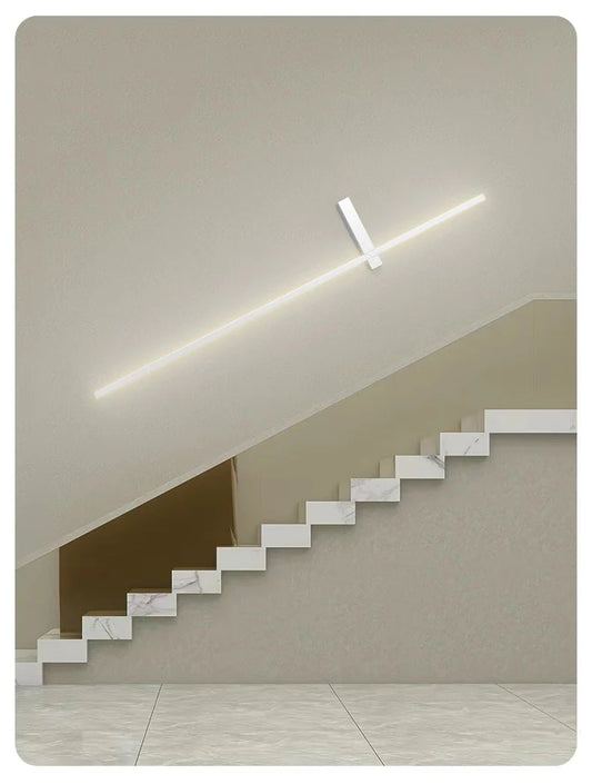 Aplică LED de Perete Liniară, Design Minimalist, DM20781-600, Alb – Iluminare Subtilă pentru Dormitoare și Holuri