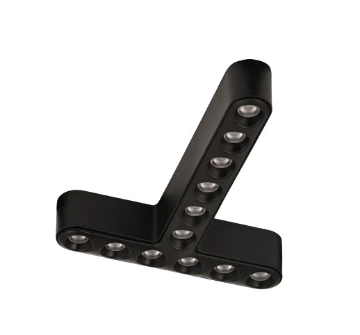 Grila LED, Sina Magnetica Aplicata, Lumina Neutra, 12W, S17, Negru