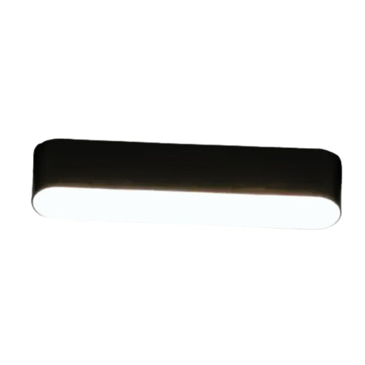 Banda LED, Sina Magnetica Aplicata, Lumina Neutra, 6W, S2, Negru