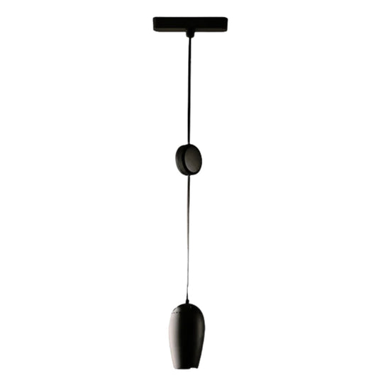 Pendul LED, Dimabil, Sina Magnetica Aplicata, Inaltime Reglabila, 9W, F3-CCT, Negru