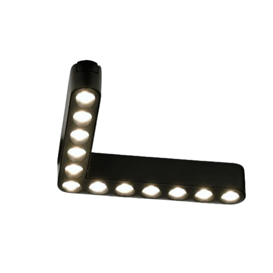 Grila LED Colt, Sina Magnetica Aplicata, Lumina Neutra, 12W, S15, Negru