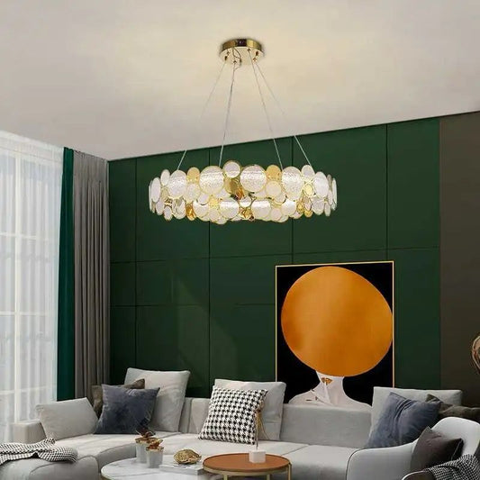Lustră modernă, versatilă si reglabilă, 3160/600 Alb-Auriu