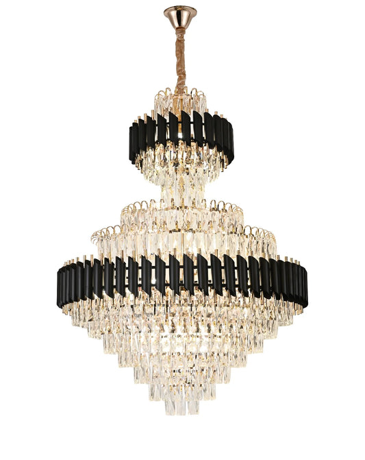 Candelabru DM Living Negru/Auriu, Model DM89001/600x900 – Design Elegant și Luxos, Iluminare Rafinată pentru Oricare Spațiu