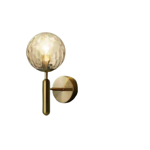 Aplica LED Elegantă DM8207 Auriu – Lumină Sofisticată pentru Livinguri și Dormitoare Moderne