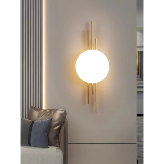 Aplica LED, design artistic , DM9216, Auriu