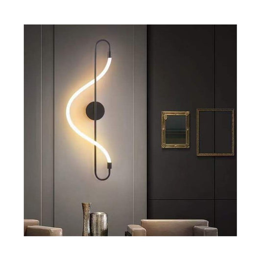 Lustră LED, design elegant ambiental,  DM9209, Negru