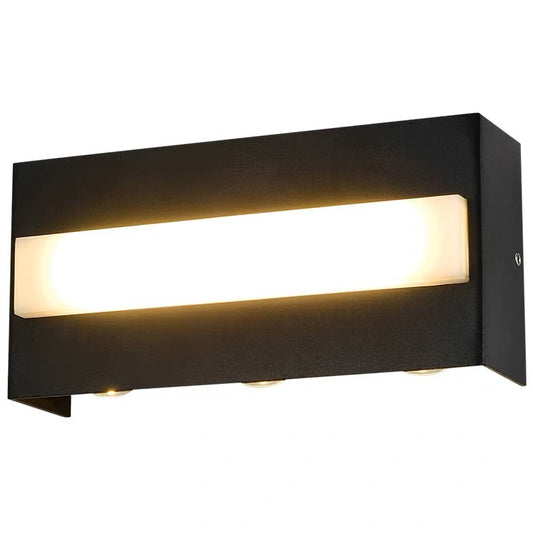 Aplica LED de perete, lumina calda, DM2160-3, Negru