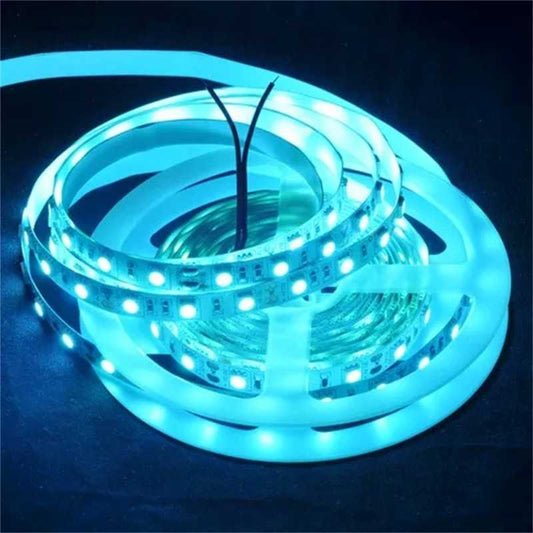 BANDA LED 12V 2835 240LED IP20 ICE BLUE 21W/M