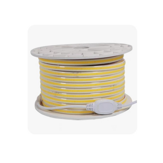 Banda Led Cob Furtun 288led/M 10w/M 8mm Ip65 3000k Lumina verde