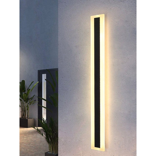 Aplica LED exterior, 30cm, iluminare eficientă și durabilitate, DM904/30 BK