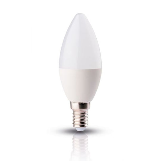 Bec LED tip candelă E14, 7W și iluminare eficientă, 820LM