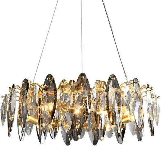 Candelabru De Lux Cristal Blue 800 – Iluminare Elegantă și Funcțională pentru Ambianțe Rafinate