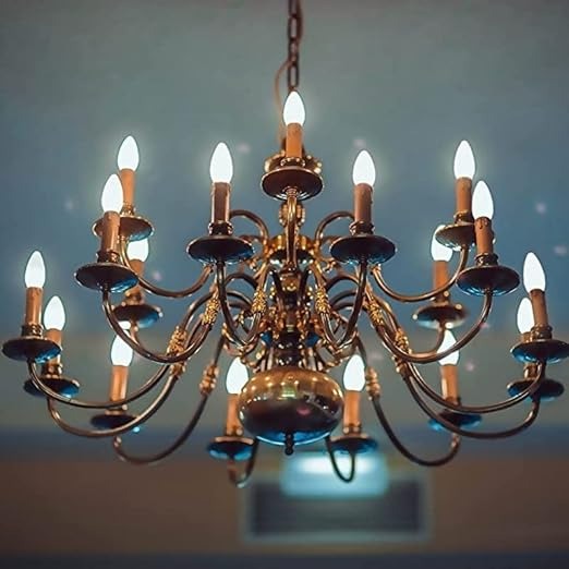 Bec LED Tip Lumânare, E27, 7W, 820LM, Lumina Caldă – Iluminare Plăcută și Economisitoare pentru Spații Rezidențiale