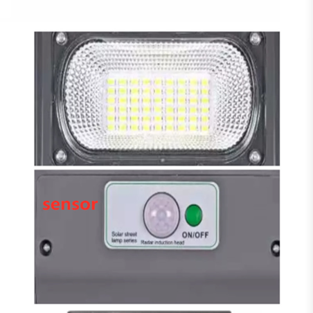 Lampa Solară Modernă 300W cu Telecomandă și Senzor de Lumină – Iluminare Inteligentă și Economică pentru Zone Externe