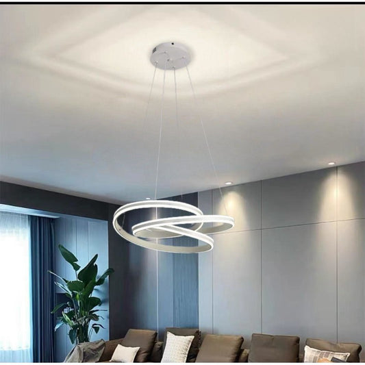 Candelabru LED dimabil, design modern cu telecomandă și temperaturi de culoare variabile, DM8795/550 Alb