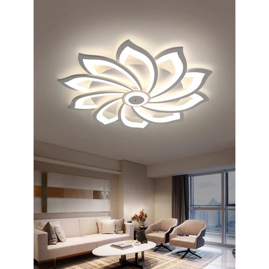 Candelabru LED de tavan cu temperaturi de culoare ajustabile – DM3834 – Design modern și iluminare personalizabilă pentru orice încăpere.